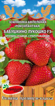 Земляника Ампельная Ремонтантная БАБУШКИНО ЛУКОШКО F1
