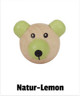 3D Bär mit Schnauze natur-lemon