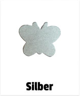 Schmetterling silber