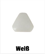 Dreieckskörper weiß