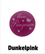 Scheibenperle kleine Prinzessin dunkelpink