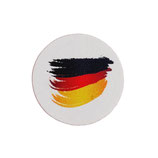 Scheibenperle Deutschlandflagge