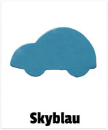Auto skyblau