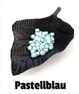 Acrylherzen pastellblau