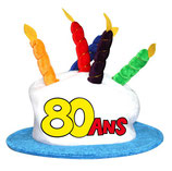 Chapeaux "80 ans"