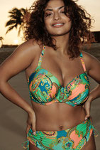 Celaya Voorgevormde Balconette Bikinitop Italian Chic