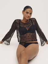 Daisy Top Zwart