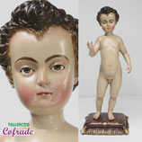 Niño estilo Juan de Mesa - óleo calidad 30 cm