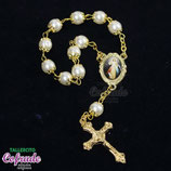Denario perla 1714 - dorado copete