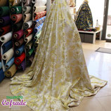 Manto Brocado 04 con encaje - para tamaño natural (varios colores)