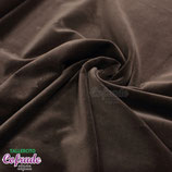 Terciopelo de algodón calidad - Color 1762 Marrón oscuro