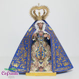 Virgen 16,5 cm - Vestida modelo 2 con sardineta