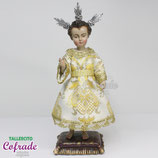 Niño estilo Juan de Mesa - óleo calidad 30 cm
