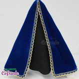 Manto Terciopelo 2009 con encaje - para 16 a 20 cm (varios colores)