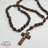 Rosario franciscano de madera - ref3539