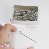 Caja de lancetas - Alfileres grandes con anilla