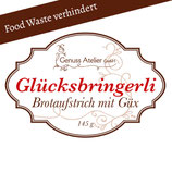 Glücksbringerli-Brotaufstrich mit Güx