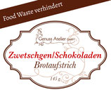Zwetschgen/Schokoladen-Brotaufstrich