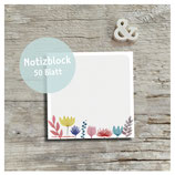 Notizblock »Blumen«