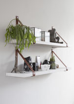 Set Leren Banden Zwart glad