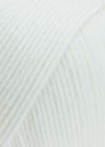 Lang Yarns Merino 150 – Farbe 01 Weiss