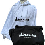 SOLs Hoodie mit Aufdruck "Skyline Siegen" schwarz