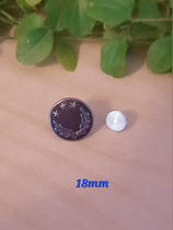 Prym Jeans-Knöpfe Lorbeerkranz MS 18 mm altkupfer