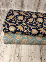 Canvas retro flowers