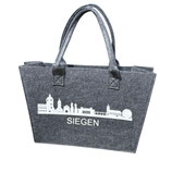 Filztasche klein "Skyline Siegen"