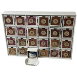 Adventskalender "Boxen" - stabile Wellpappe (gefüllt mit Gewürzen)
