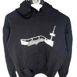 Hoodie schwarz "Skyline Eiserfeld" (Fruit of the Loom)