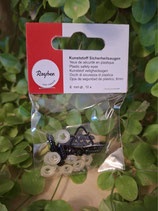Rayher Sicherheitsauge 6mm schwarz 10Stück