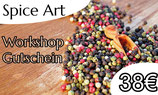 Spice Art - Gewürzworkshop - Gutschein per Postversand