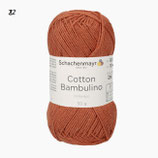 Cotton Bambulino terracotta 12