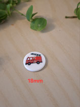 Prym/Union Polyesterknopf Feuerwehr 18mm oder Bagger 15mm