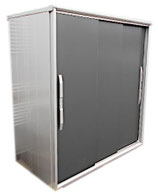 ヨドコウ ヨド物置　エスモ　ESF-1809A　幅1800×奥行900×高さ1913mm　カギ有り / 屋外収納