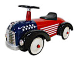 ARTABURG アルタバーグ　乗用玩具　アメリカ・スピードスター / 1～3歳用 / 足けり 足蹴り 車 自動車 クルマ キッズカー 子供用 幼児 クラシックカー 乗り物 おもちゃ