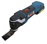 BOSCH ボッシュ　18V バッテリーカットソー GMF18V-EC / バッテリー2個付き / 充電式 コードレス マルチツール 電動工具