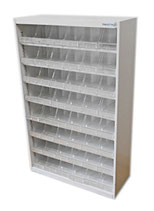 高園産業 TAKAZONO　薬剤棚  W600×D240×H950mm / 錠剤棚 メディカルキャビネット 収納ケース 調剤 薬局 病院