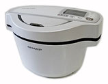 シャープ　ヘルシオ ホットクック　KN-HW16E-W　水なし自動調理鍋 / 無水鍋 / 2019年製