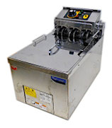 マルゼン　卓上 電気フライヤー MEF-8TE　8L　三相200V　2020年製　操作部カバー欠品 / 業務用 厨房機器