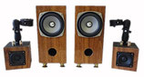 FOSTEX フォステクス　スピーカー セット / スピーカーボックス P1000-E、フルレンジスピーカーユニット FF105WK、P650K（クリップマウント付き）