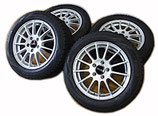 GELBUT ゲルプート　16インチ アルミホイール　4本セット / 16×6.5J H2 / 5穴　+47　PCD112 / タイヤ　ピレリ ICE ASIMMETORICO 205/55R16 / 社外 外車 ベンツ等