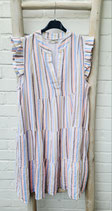 Musselin Kleid SORBET STRIPES