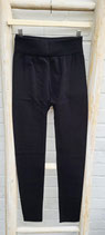Gefütterte Leggings BLACK