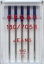 Organ Nähmaschinennadel Jeans 100