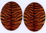 Patches Oval Tiger