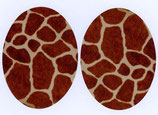 Patches Oval Giraffe