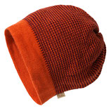 Beanie orange-cassis