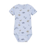 Body Kurz blau mit Muster 113943